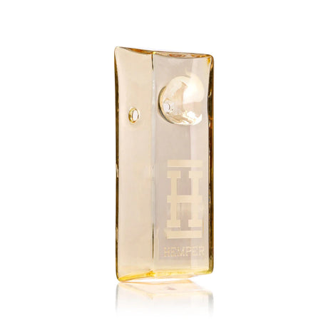 4" Hemper Gold Brick Glass Hand Pipe – P3317
