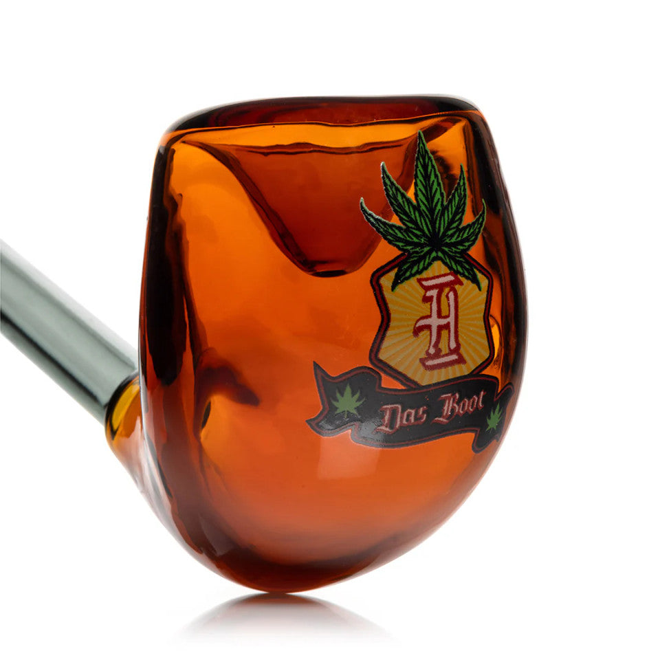 6" Hemper Das Boot Sherlock Glass Hand Pipe – P3299