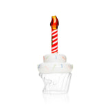 6" Hemper Cupcake Glass Hand Pipe – P3304
