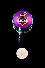 40mm 4 Part Rainbow Zinc Alloy Ninja Grinder - G0459