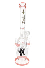 20" Delusion GoG Double Tree Perc Recycler Water Pipe - WP3236
