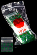 Apple Bags Mini Zip Baggies – 1″ × 1″ – 1000 Pack