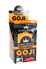 King Palm 4 Goji Wraps Display of 15 - RP358
