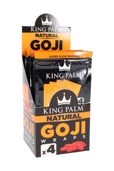 King Palm 4 Goji Wraps Display of 15 - RP358