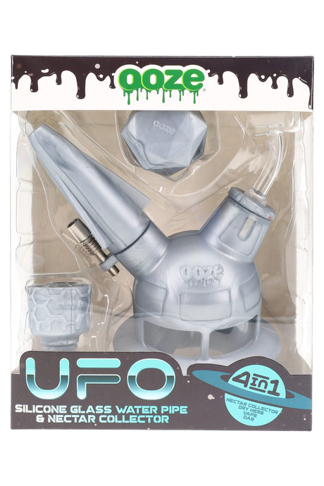 Ooze UFO Silicone Water Pipe & Dab Straw - WP3258