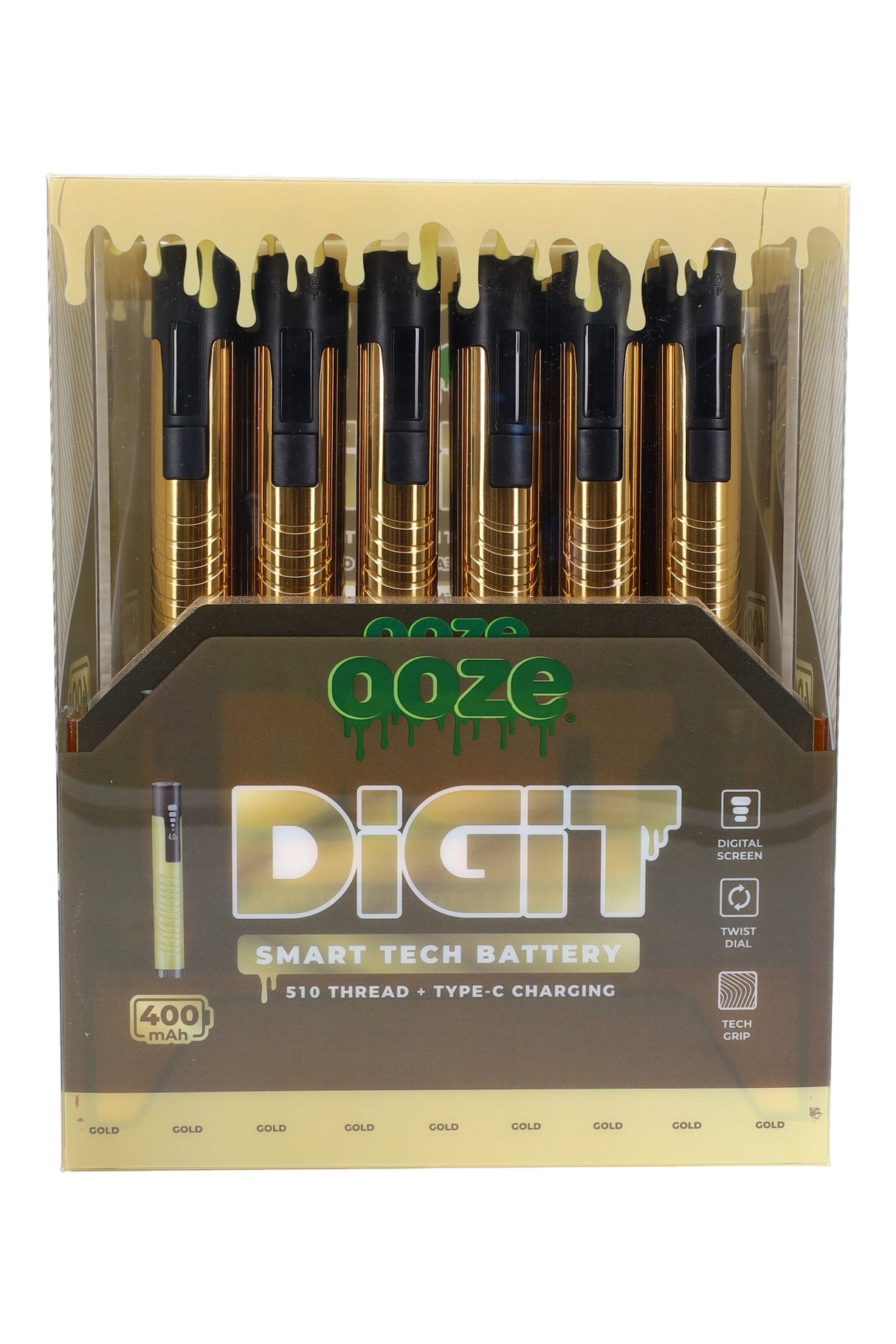 24 Count Ooze Digit Battery Display - V0604