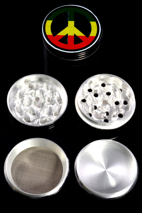 56mm 4 Part Black Aluminum Decal Grinder - G0413