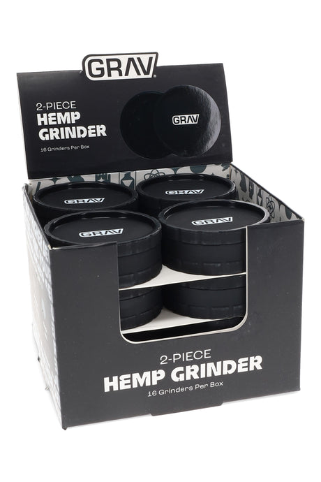 Grav Hemp Plastic 2 Part Grinder - G0483