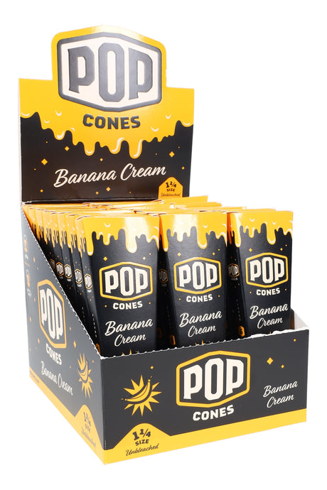 Pop 6 Flavored 1 1/4" Pre-Rolled Cones Display of 24 - RP359