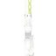 ROOR Tech clear 18″ stemless straight shooter bong showing dome plus 10-arm tree and showerhead percs, ice catcher, flat foot, green ROOR Tech decal.