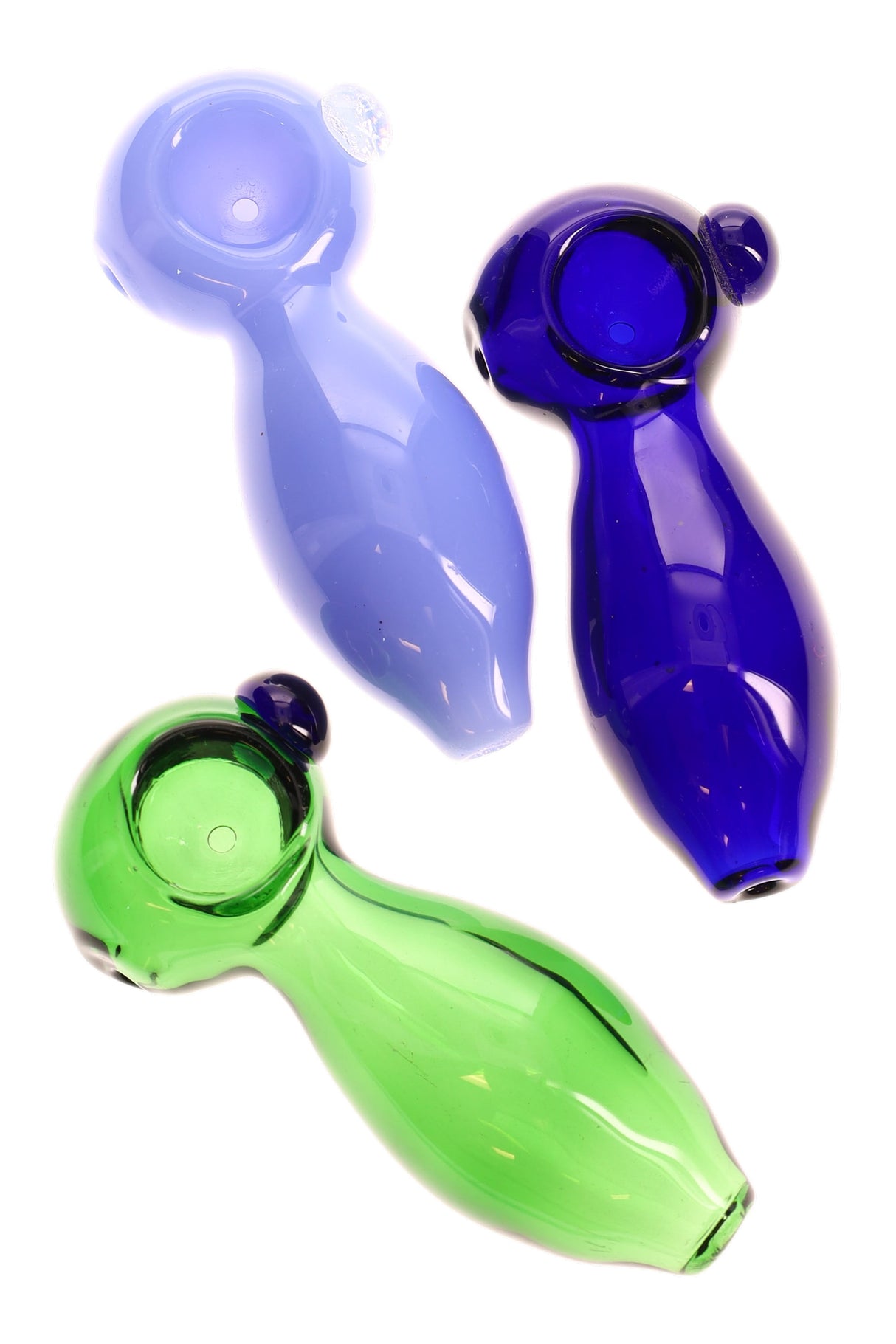 3.5" Colored Glass Pipe - P3130