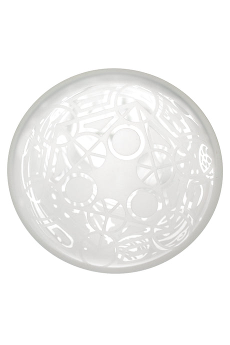 18" Thick Frosted Space GoG Beaker Water Pipe - WP3208
