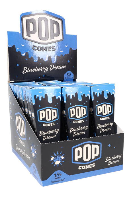 Pop 6 Flavored 1 1/4" Pre-Rolled Cones Display of 24 - RP359