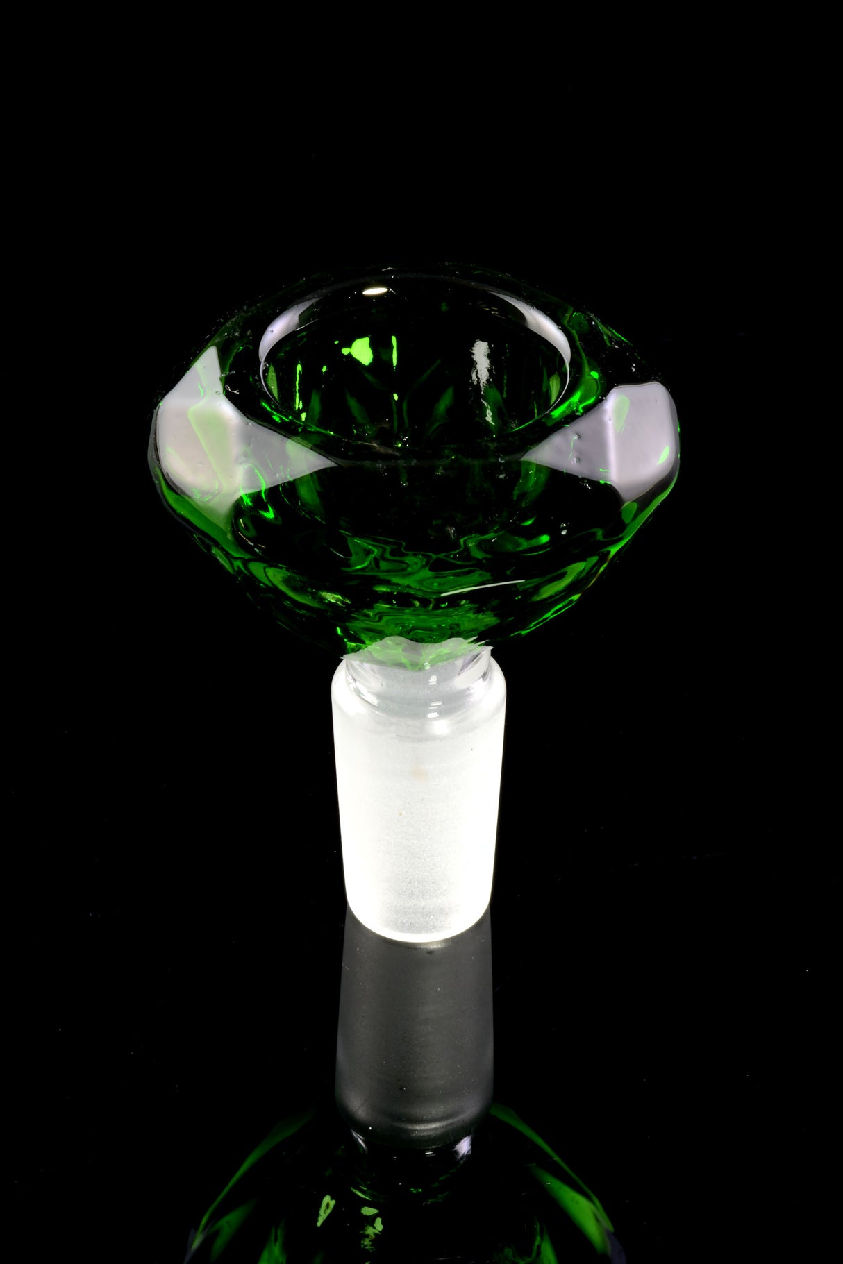 14.5mm Male Colored Glass on Glass Bowl - BS782