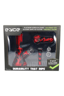 Eyce Colorway Set boxed in red/black silicone with matching pieces.