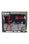 Eyce Colorway Set boxed in red/black silicone with matching pieces.