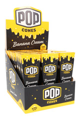 Pop 3 Flavored King Size Pre-Rolled Cones Display of 24 - RP360