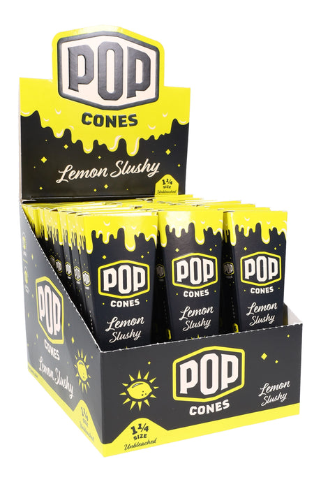 Pop 6 Flavored 1 1/4" Pre-Rolled Cones Display of 24 - RP359