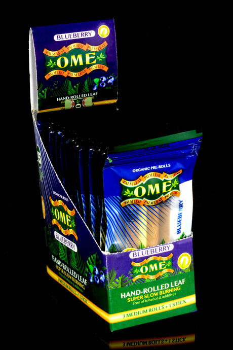 15ct Ome Organic Palm Leaf Pre-Rolls Display - RP312