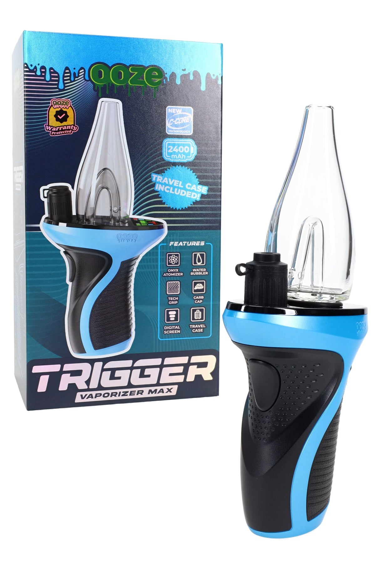 Ooze Trigger 2400mAh Wax Vaporizer - V0614
