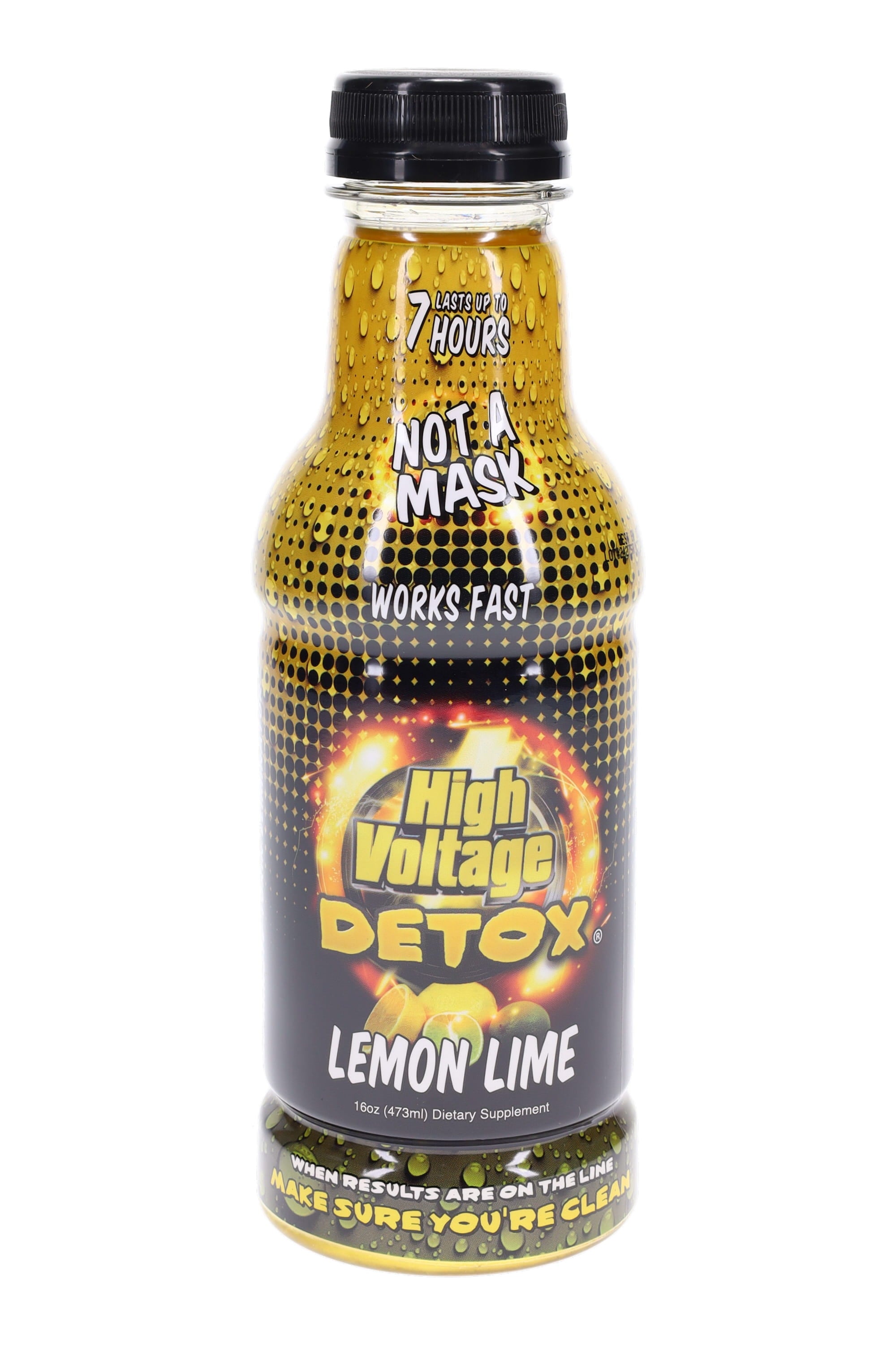 High Voltage Detox Drink – 16 oz – Choose Flavor – Primate Glass