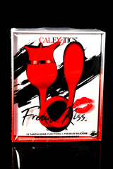 French Kiss Casanova set with flickering tulip stimulator and bullet vibrator; 12 functions, waterproof, USB rechargeable.