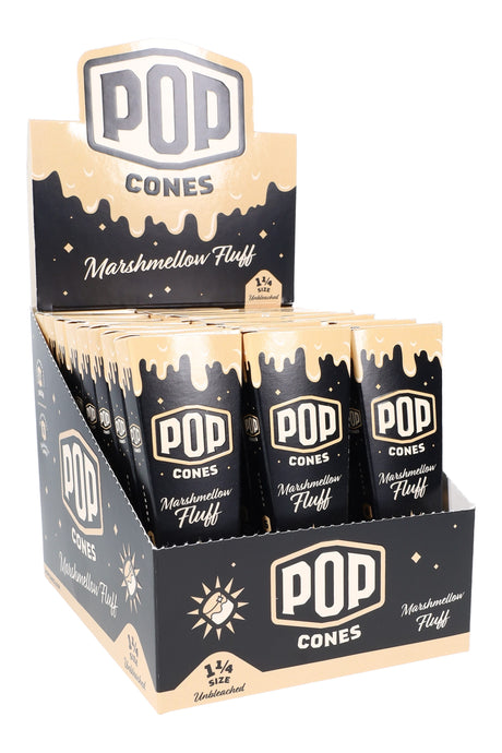 Pop 6 Flavored 1 1/4" Pre-Rolled Cones Display of 24 - RP359