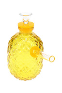 Glass Pineapple Mini Bong “Tropical Sipper” – 4″