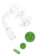 Quartz 14.5 mm Male Terp Slurper Banger – 2 mm Thick