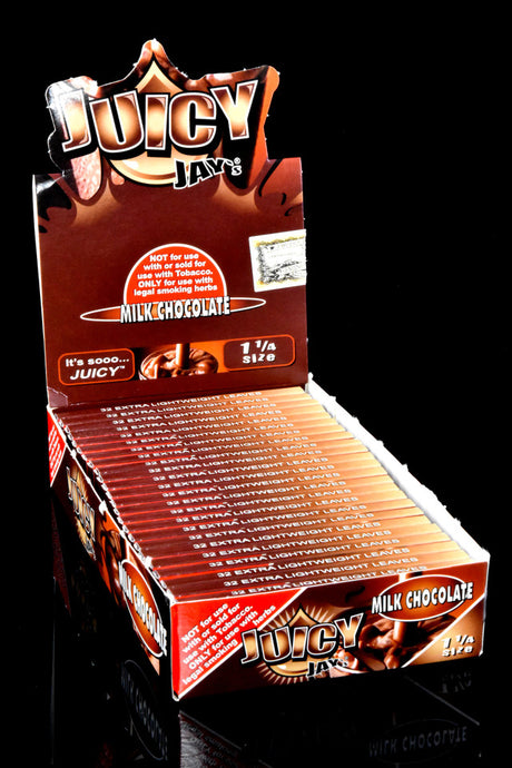 Juicy Jay’s 1¼ Flavored Rolling Papers – 24-Count Display