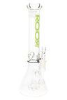 ROOR Tech 14″ Clear Beaker Bong with Showerhead Perc – 5 mm Thick