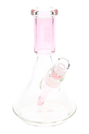 GRAV Small Deco Beaker Glass Bong – 10 mm – Assorted Colors