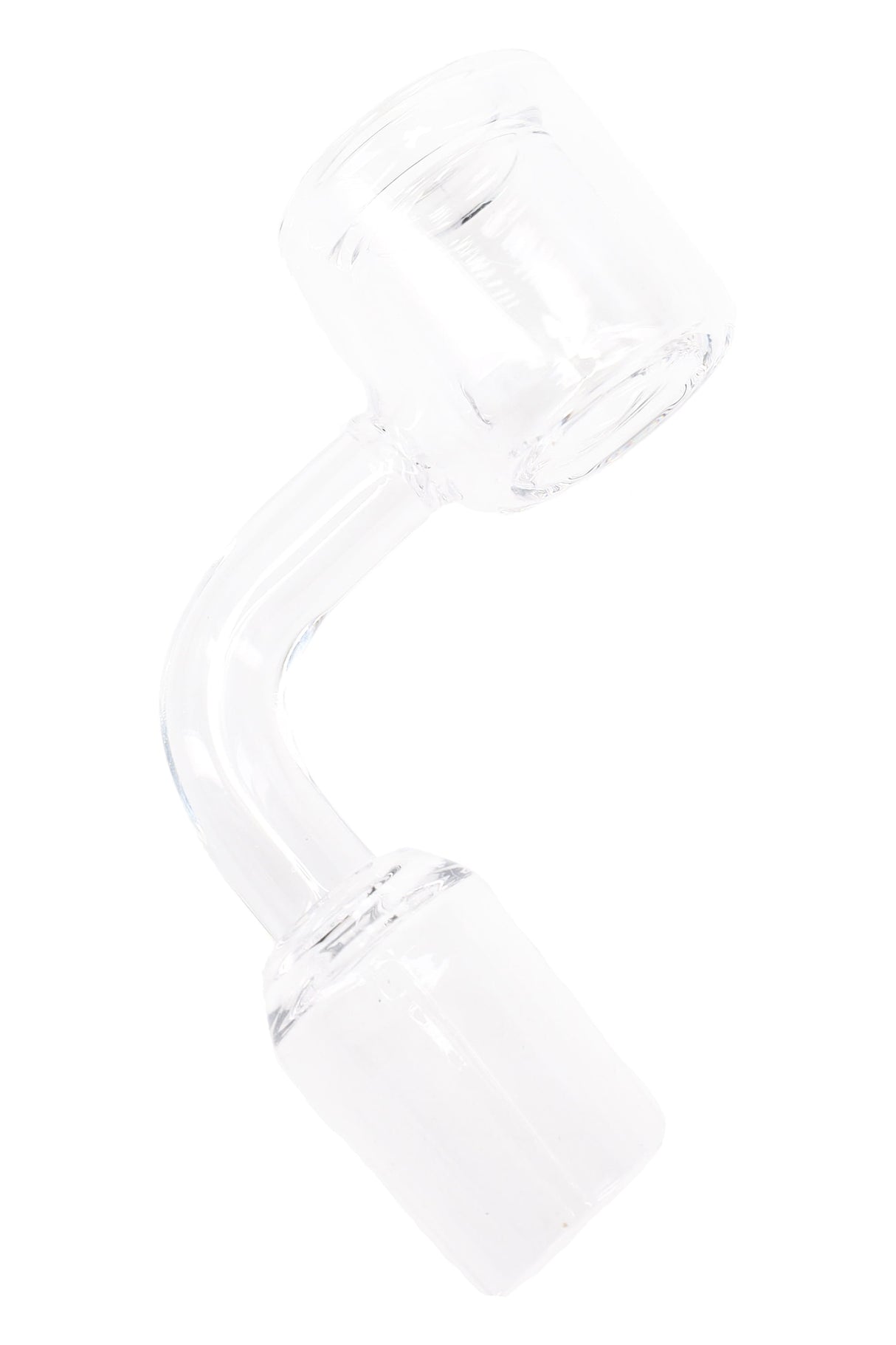 90 Degree Thermal Domeless Quartz Banger Nail - BS788