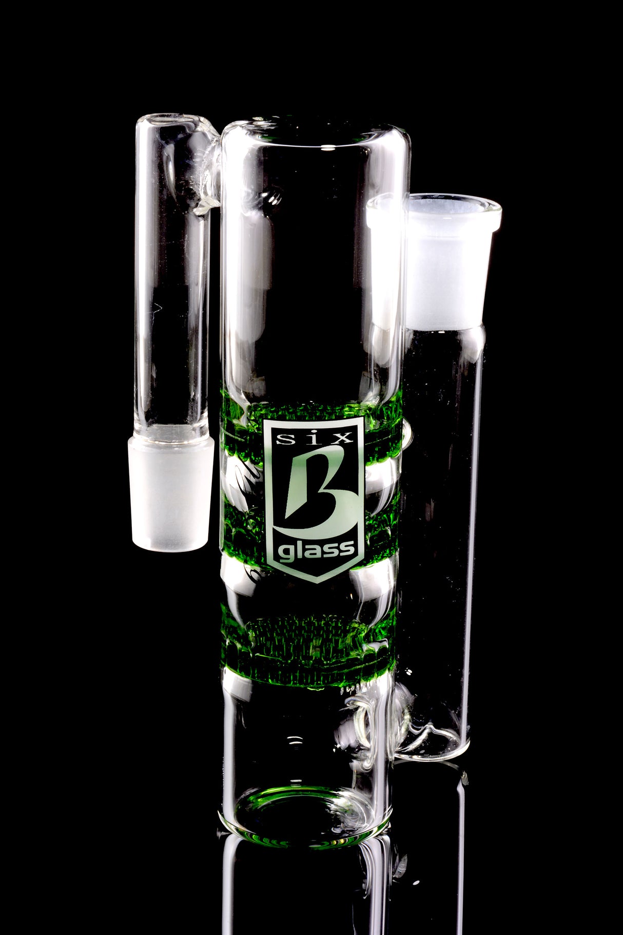 Male to Female Ash Catcher with Triple Honeycomb Disk Percs - BS559