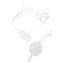 Overhead look at terp slurper banger set with ball and chain; 14.5 mm male connection; use only with exact matching female joint size.