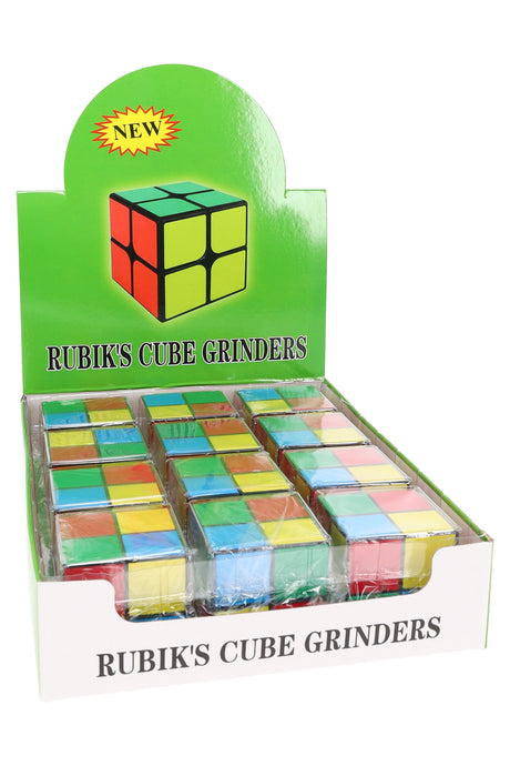 40mm 3 Part Plastic Rubik's Cube Grinder - G0499