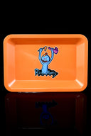 Small Art Metal Rolling Tray – 7″ × 5″ – Select Design