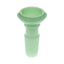 GRAV basin bowl in opaque mint green with 14.5 mm male frosted joint and flared rim for smooth, easy pulls.