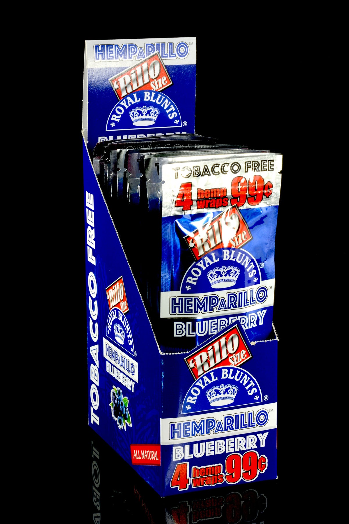 Royal Blunts Rillo Size Wraps - RP322 – Primate Glass