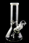 10" Small Thick 9mm Colored GoG Beaker Water Pipe - WP2700