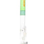 ROOR Tech 18-inch straight shooter bong, pastel green color accents with ROOR logo, showerhead perc and glass bowl.