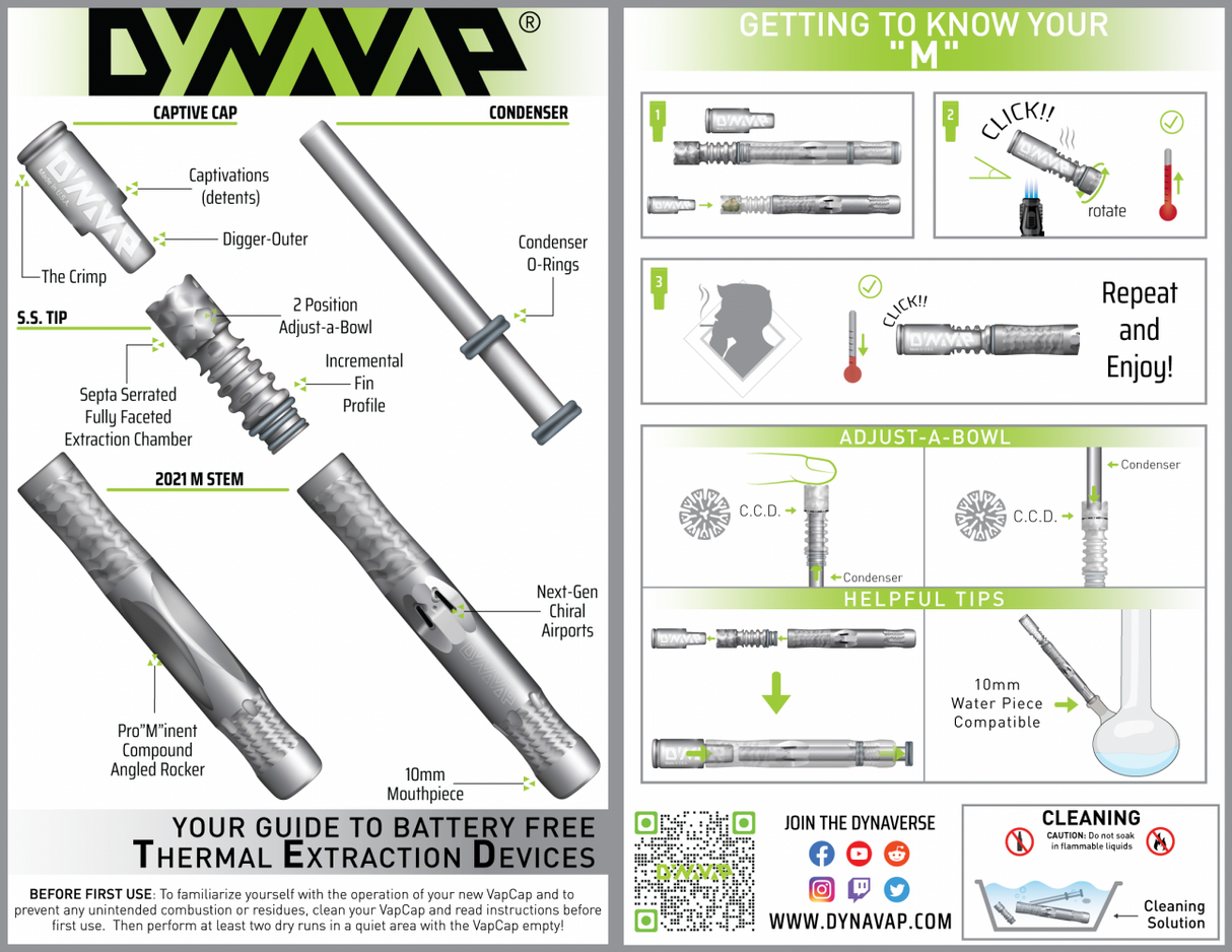 DynaVap "M" Vaporizer - V0453