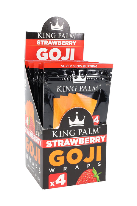 King Palm 4 Goji Wraps Display of 15 - RP358