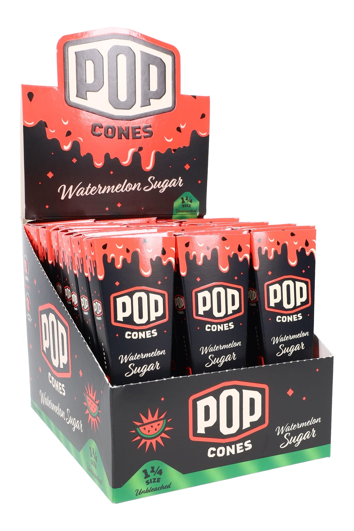 Pop 6 Flavored 1 1/4" Pre-Rolled Cones Display of 24 - RP359