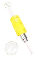 Fluid-Filled Glass Dab Straw Kit “Color Splash”