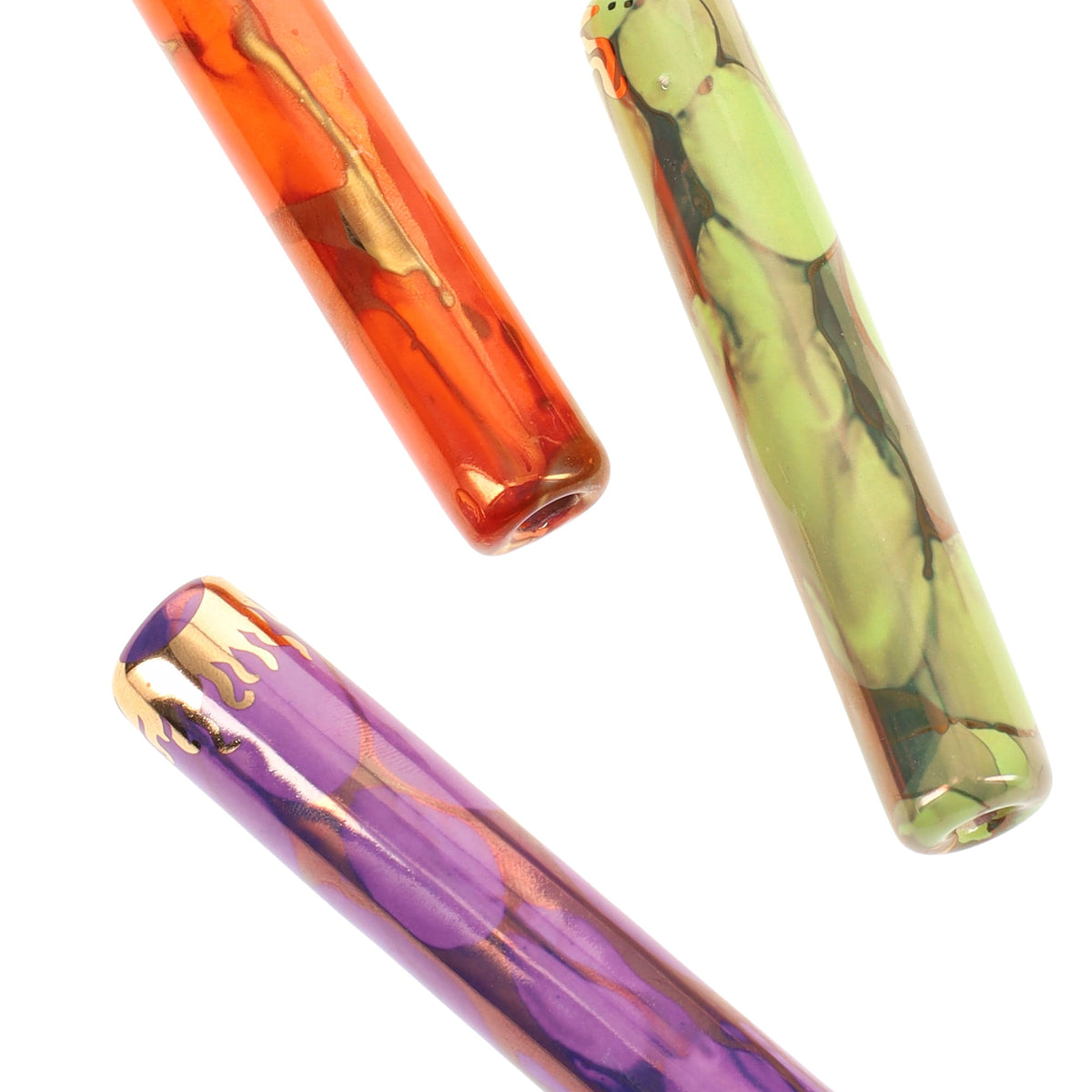 Ancient Creations Ceramic One-Hitter Bat – 3″ – US-Made – Primate Glass