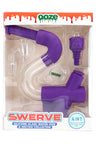 Ooze Swerve Silicone/Glass Water Pipe & Dab Rig - WP3243