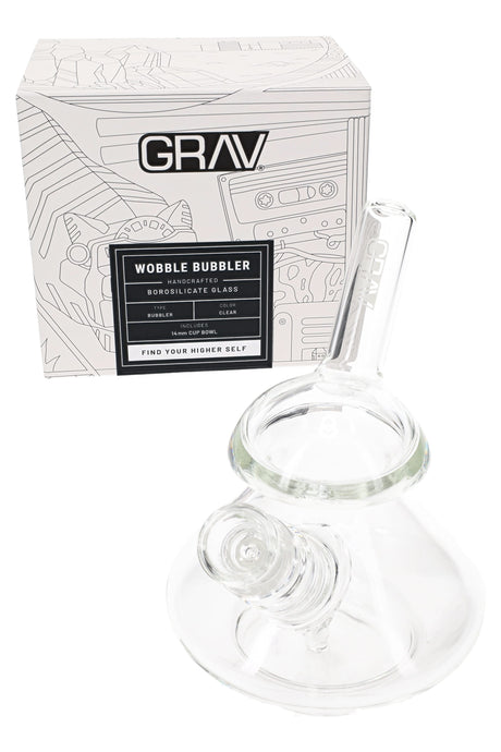 GRAV Wobble Glass Bubbler – 14 mm – 5″