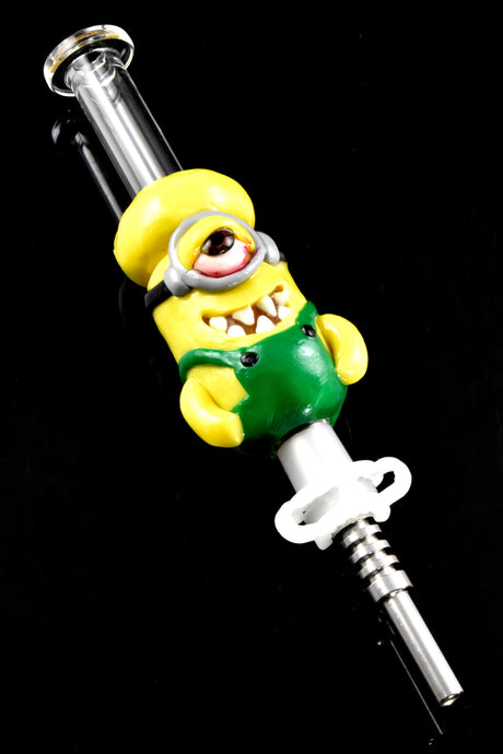 Unique Monster Dab Straw with Dome Perc - B1410