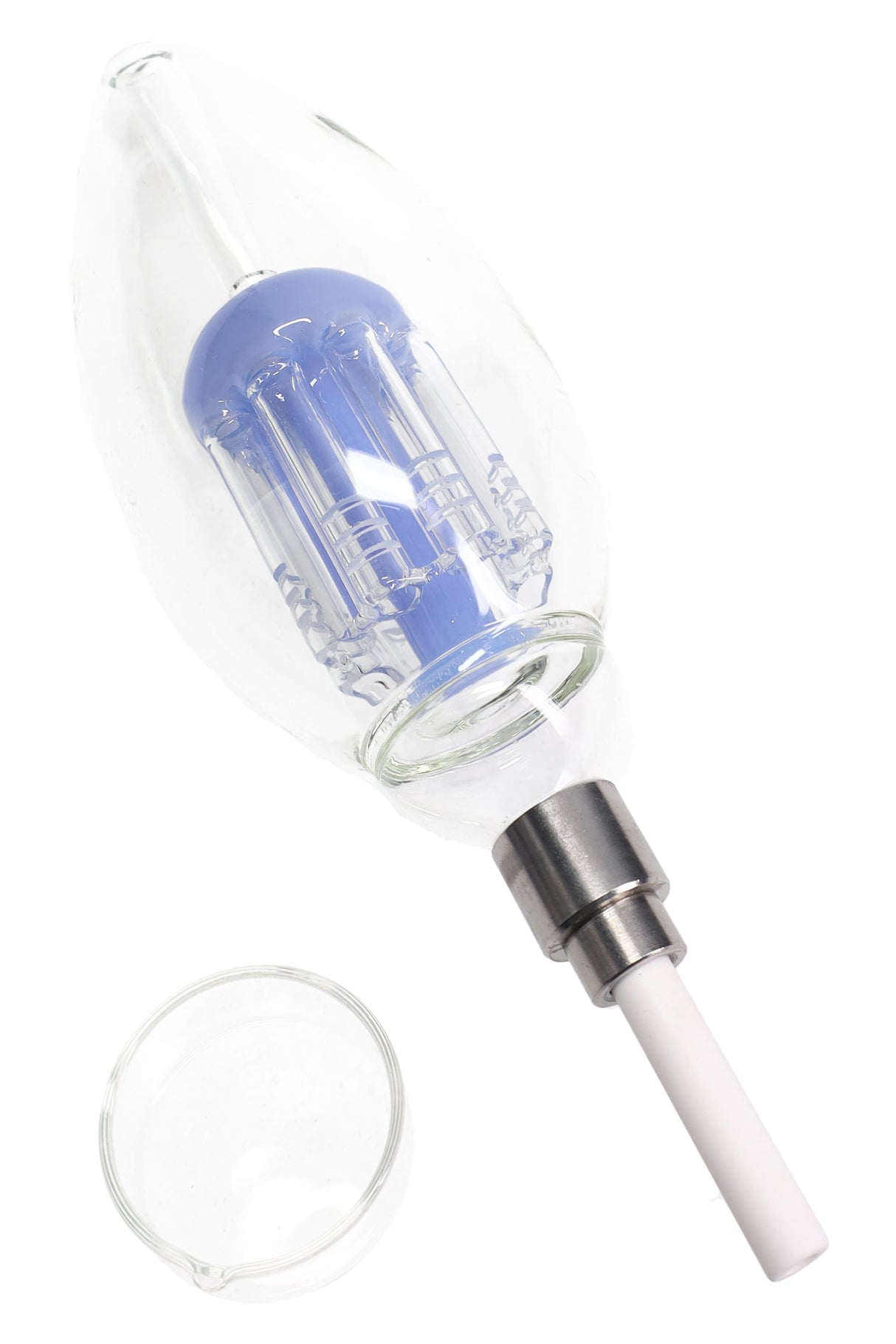 (Assorted Colors) 8″ Light Bulb Dab Straw Kit – Tree Perc